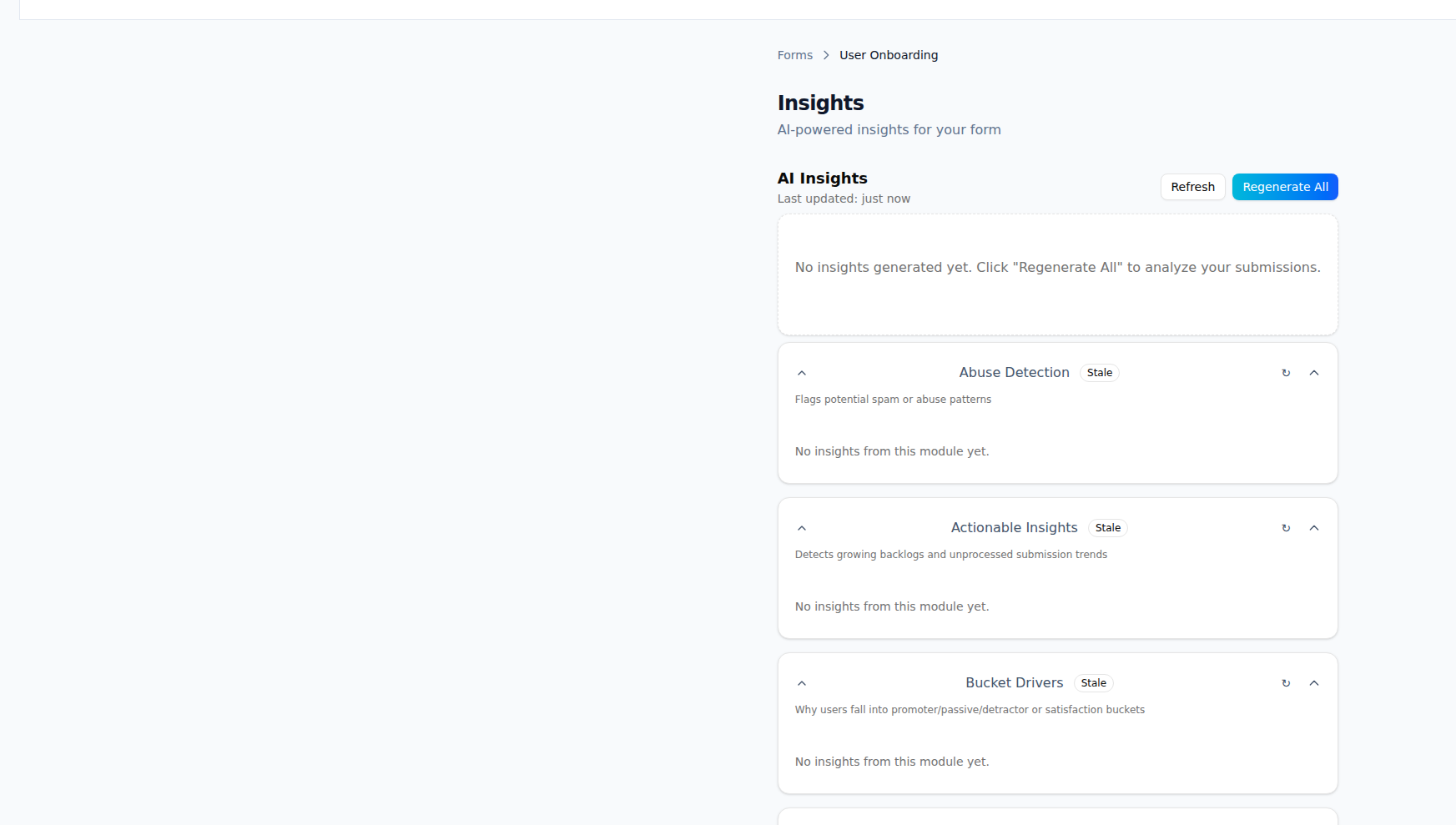 ShapeShip analytics dashboard